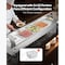 Vevor Commercial Food Warmer Glass Cover 1500W Bain Marie with Five Food Pans M-2215 - alternate 2