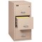Fireking 3 Drawer, 2 Hr Fire & Impact Rated, Vertical, 31" depth Letter Champagne 3-1943-2CH - alternate 2