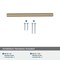 Amerock Bar Pulls 3-3/4 in 96 mm Center-to-Center Golden Champagne Cabinet Pull, 10PK 10BX40516BBZ - alternate 2