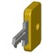 Siemens Key for key-operated switch O.M.R., lock number 73033, yellow 3SU1950-0FM30-0AA0-ZY19 - alternate 2