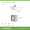 Symmons Oak HydroMersion Single Handle Shower Trim Kit with Volume Control - 1.5 GPM (Valve Not Included) S5691STN15TRM - alternate 2