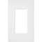 Lutron Designer Wall Plates, Number of Gangs: 1 Satin Finish, Snow SC-1-SW - alternate 1