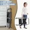 Wrightmaster 2-Step Lightweight Steel Step Stool, 8 ft. Reach with Safety Lock, 800 lb. Capacity, Black ZoroLDR-BT2S-BK - alternate 2