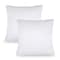 Homeroots Set of Two Microfiber Down Alternative Medium Hypoallergenic European Size Bed Pillows 526447 - alternate 2