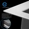 Wrightmaster 25 in. Drop-in Single Bowl 16-Gauge Stainless Steel Kitchen Sink with Accessories ZOR-P148114 - alternate 2