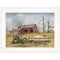Homeroots Hayride 1 White Framed Print Wall Art 406394 - alternate 1