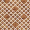 Homeroots 8' X 10' Orange And Ivory Chevron Washable Indoor Outdoor Area Rug 612289 - alternate 2