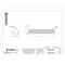 Tamper-Pruf Screws 1/4"-20 x 1-1/2 in Tri-Groove Round Tamper Resistant Screw, Zinc Plated Finish, Steel, 25 PK #0207 - alternate 3