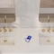 James Martin Vanities Brookfield 72 in. Double Vanity, Pecan w/ 3 CM Eternal Jasmine Pearl Silestone Top 547-V72-PCN-FEJP - alternate 2
