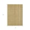 Homeroots 8' X 10' Wheat Gold And Beige Striped Washable Indoor Outdoor Area Rug 616415 - alternate 2