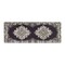 World Rug Gallery Distressed Medallion Cushioned Anti Fatigue Standing Kitchen Mat 18 ft x 47 ft Black WR17BLACK18X47 - alternate 2