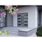 Vdomdoors Front Exterior Prehung Aluminum Double Doors Ronex0131 Grey Mirrored Clear Glass Entry Metal Modern RONEX0131DEXD-GRE-W72xH96-RH-O - alternate 2