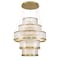 Euf Empra, Chandelier, 5-Light, 47", Gold, Clear Crystal 49350-012 - alternate 2