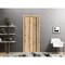 Sartodoors Slab Barn Door Panel, Planum 0011 Oak and Aluminum Strips, Sturdy Finished Flush Modern Doors, Pock PLANUM0011S-DUB-1884 - alternate 2