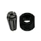 Drill America 1/8in  RDF25 Round Collet and Nut Kit PTHRDF005-KIT - alternate 1