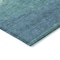 Homeroots 5' X 8' Turquoise Striped Washable Indoor Outdoor Area Rug 608152 - alternate 2