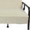 Homeroots 79" Beige Fabric Convertible Futon Steel Sleeper Reclining Sofa 719578 - alternate 2