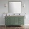 James Martin Vanities Chicago 60" Single Vanity, Smokey Celadon, w/ 3 CM Tajnar Eclos Top w/FreePower Wireless Charger 503-V60S-SC-FTJR - alternate 2