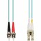 Add-On This Is A 15M Lc (Male) To St (Male) Aqua Duplex Riser-Rated Fiber ADD-ST-LC-15M5OM4 - alternate 1