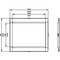 Siemens cover frame for door cutout 139.6 x 100.8 mm WxH accessory for: circuit 3VA9144-0SB20 - alternate 2