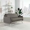 Office Star Products Sofa, CharcoalFabric, Polyester, 500lb Cap. SL5603-SK2 - alternate 2