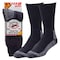 Railroad Sock King Size Steel Toe Boot Crew Socks, Cotton, Black, XL, 1PR 6124K BK - alternate 1