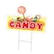Signmission Candy Yard Sign & Stake outdoor plastic coroplast window, C-DC-1824-DS-Candy C-DC-1824-DS-Candy - alternate 1