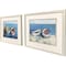 Homeroots Set Of Two Day of Fishing Distressed White Framed Wall Art, 2PK 653902 - alternate 2