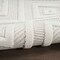 Homeroots 3' X 5' Ivory And White Geometric Indoor Outdoor Area Rug 556268 - alternate 3
