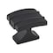 Amerock Davenport 1-1/2 in 38 mm Length Matte Black Cabinet Knob BP36602MB - alternate 1
