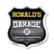 Signmission Ronald's Garage I Can Fix Everything But Stupid, 12 Inch X 12 Inch, Aluminum Metal Sign SHI-A-12-490-RONALD - alternate 1