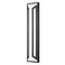 Z-Lite Banff Sand Black 2 Light Outdoor Wall Light 5028XL-BK-LED - alternate 1