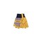Heatkeep Protective Gloves, Men's, L, Wing Thumb, Knit Wrist Cuff, Blue/Tan 1927KW-L - alternate 2