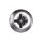 Auveco 10-32 x 1 1/4in Phillips Ova.Head.Machine Screw 18-8, 50PK 13339 - alternate 2