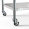 Koolmore 30'' x 36'' 18-Gauge 304 Stainless Steel Commercial Work Table with Casters CT3036-18C - alternate 2