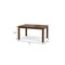 Homeroots 60" Walnut Wood Butterfly Leaf Extendable Dining Table 640689 - alternate 2
