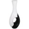 Uniquewise Set of 2 Modern Black and White Large Floor Vase - 43 Inch Tall, Contemporary Home Decor,  QI003209L.2 - alternate 2