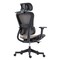Homeroots Set of Two Brown and Black Adjustable Height Swivel Rolling Office Chair 638368 - alternate 3