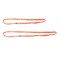 Mytee Products 2PK 5ft Orange Polyester Endless Round Sling for Wrecker Recovery, Lifting Towing, 2PK RSL-5-40000x2 - alternate 1