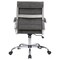 Leisuremod Benmar Leather Office Chair, Charcoal BO19CHL - alternate 2