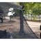 Mytee Products 20 ftx50 ft Black Heavy Duty 70% Shade Mesh Tarp for Outdoor with Grommets 6 Oz MT20-50 - alternate 3