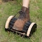 Gardenised Heavy-Duty Metal and Wooden Base Shoe Cleaner and Boot Scraper, Portable or QI004728 - alternate 2