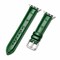 Elegani Alligator-Embossed Leather Watch Replacement Band Compatible with Apple Watch 41mm, Green LSHQ-GRN-41mm - alternate 1