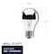 Bulbrite 40W Equivalent Warm White Light A19 Dimmable LED Half Chrome Light Bulb, 2PK 861426 - alternate 2