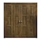 Sartodoors Sliding Closet Double Bi-fold Doors 96 x 84 inches, Ego 5010 Marble Oak, Sturdy Tracks Moldings Tr EGO5010DBF-DMR-96x84 (4* 24x84) - alternate 1