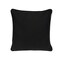 Homeroots 20" Black and White Geometric Cotton Throw Pillow 529278 - alternate 3