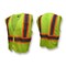 Radians Hi-Vis Self Extinguishing Vest with Two-Tone Trim M Class 2 , Zipper Closure 2 Pockets SV225-2ZGM-M - alternate 4