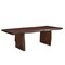 Homeroots 72" Dark Brown Solid Wood Removable Leaf Double Pedestal Base Extendable Dining Table 554341 - alternate 2