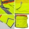 Dome75 Hi-Vis Heavy Duty Safety Vest MD Class ANSI/ISEA 107-2020 Class 2 , Reinforced Front Zipper OV5523 - alternate 2
