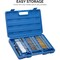 Neiko Wire Brush Drill Attachments with 1/4-Inch Hex Shank, SAE and MM Brushes Assortment, 38-Piece Set 00325A - alternate 2